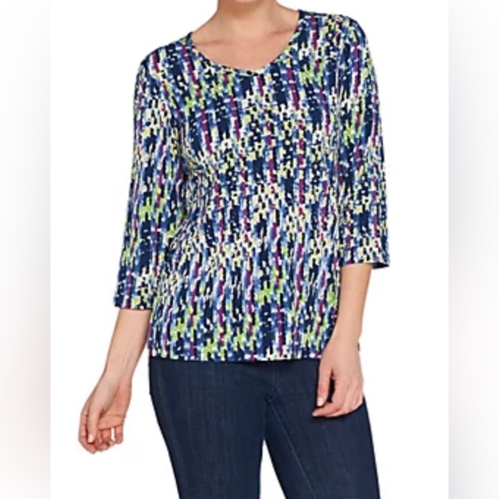 SUSAN GRAVER - NEW - LARGE BLOUSE